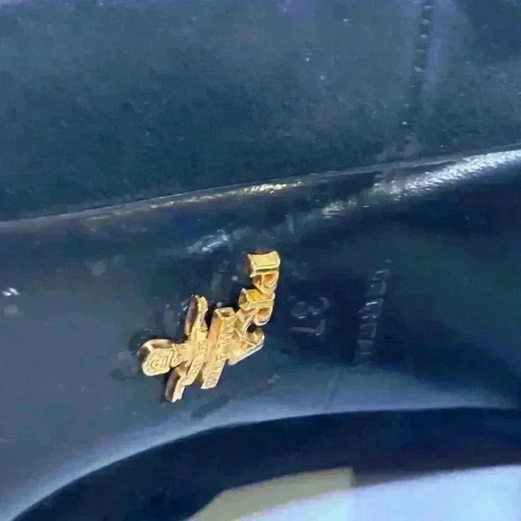 Prada Black Suede Metallic Heel Boots – Designer Ankle Booties, Italy size 37 - Picture 5 of 11